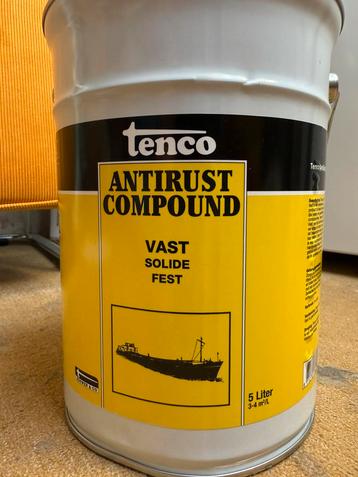 Tenco antirust compound vast 5 liter beschikbaar voor biedingen