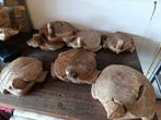 Teakhouten decoratie schildpad nieuw, Ophalen of Verzenden, Nieuw