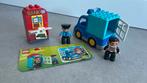 Duplo politieauto en bankovervaller 10809, Ophalen of Verzenden, Zo goed als nieuw, Duplo
