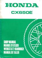 Honda CX650 E Addendum aanvulling, Motoren, Ophalen of Verzenden, Honda