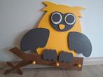Leuke houten uil kapstok, Ophalen of Verzenden, Zo goed als nieuw, Kapstokje