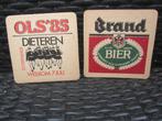 bierviltje  BRAND BIER  OLS 1985  DIETEREN, Ophalen of Verzenden, Nieuw, Viltje(s), Brand