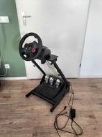 PlayStation 4/5 stuur/ pedalen met standaard, Spelcomputers en Games, Ophalen, Zo goed als nieuw, Stuur of Pedalen, PlayStation 5