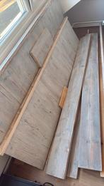 Partij steigerhout planken greywash grijs washing hout, Doe-het-zelf en Verbouw, Hout en Planken, Ophalen, 25 tot 50 mm, Zo goed als nieuw