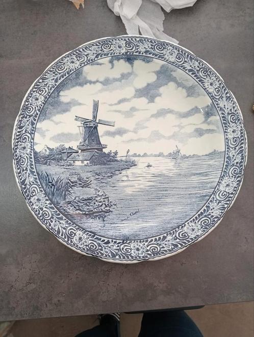 Boch België naar de chattel wandbord 29cm, Antiek en Kunst, Antiek | Wandborden en Tegels, Ophalen