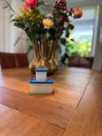 Tupperware kleine bakjes - set v twee - blauw, Huis en Inrichting, Ophalen, Zo goed als nieuw, Blauw, Bak of Kom