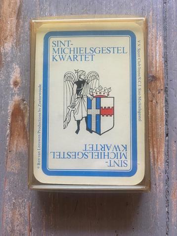 Vintage kwartetspel van Sint Michielsgestel 