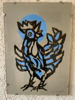 Moderne Kunst Litho Haan Kip Fred R. Willemse 1966, Ophalen of Verzenden