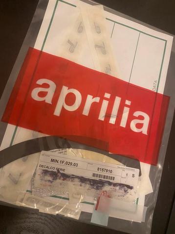 Aprilia leonardo 250 stickerset NOS 250cc Nieuw Origineel beschikbaar voor biedingen