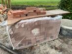 Rood grijs metselsteen nieuw 250 stuks, Doe-het-zelf en Verbouw, Metselstenen, Ophalen, Nieuw, Bakstenen