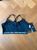 Calvin Klein Performance sport-bh maat L kleur zwart NIEUW, Nieuw, Maat 42/44 (L), Ophalen of Verzenden, Zwart