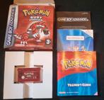 Pokemon Ruby (Game Boy Advance) compleet, Spelcomputers en Games, Games | Nintendo Game Boy, 1 speler, Zo goed als nieuw, Vanaf 3 jaar