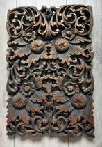 Antiek houtsnijwerk paneel, Antiek en Kunst, Ophalen of Verzenden