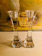 Vintage kristallen kandelaars Villeroy & Boch, Antiek en Kunst, Ophalen of Verzenden