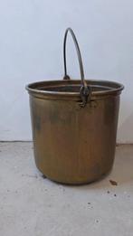 Koperen ketel 33 x 33 cm, Antiek en Kunst, Antiek | Koper en Brons, Ophalen of Verzenden
