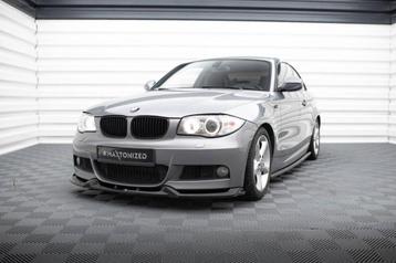 Voorlip sideskirt spoiler diffuser - BMW 1-Serie E82 07-11 beschikbaar voor biedingen