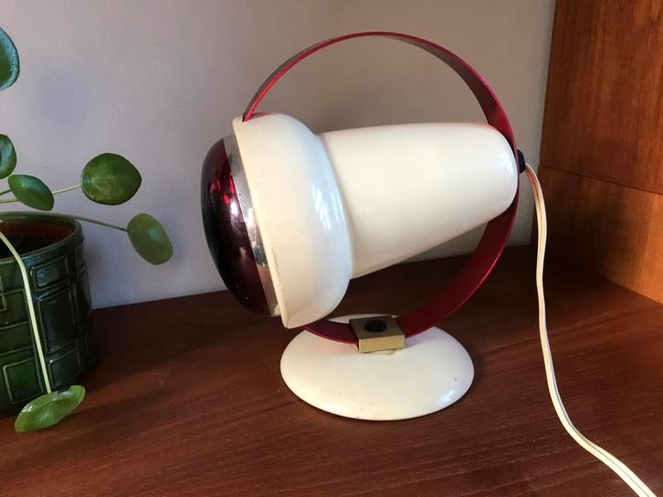 Vintage Philips Charlotte Perriand warmtelamp / infrarood, Huis en Inrichting, Lampen | Tafellampen, Gebruikt, Ophalen of Verzenden