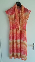 Vintage zomerjurk maat 42 ;^, Blauw, Maat 42/44 (L), Ophalen of Verzenden, Zo goed als nieuw