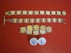MUNT ZILVER ARMBANDEN DUBBELTJES WILHELMINA RUSLAND BROCHE, Ophalen of Verzenden, Gebruikt, Zilver, Zilver