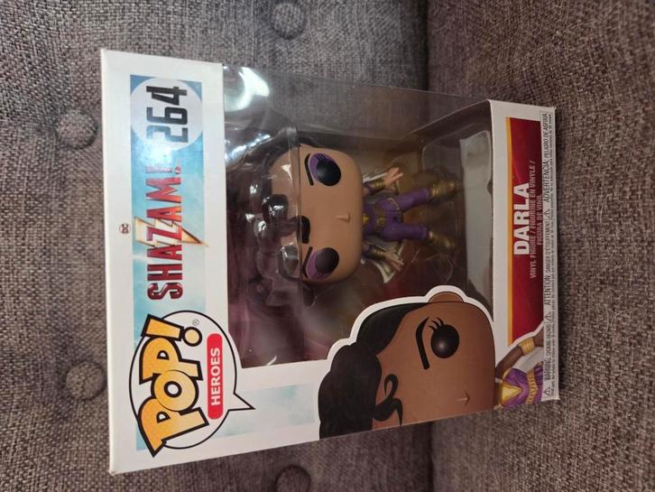 Funko 264 Darla uit Shazam!, Verzamelen, Poppetjes en Figuurtjes, Zo goed als nieuw, Ophalen of Verzenden