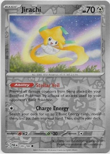 Paradox Rift,  Jirachi [reverse] 126/182 beschikbaar voor biedingen