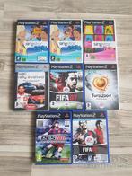 Lot 8x Playstation 2 spellen Singstar,Euro 2004 enz, Verzenden, 1 speler, Zo goed als nieuw, Vanaf 3 jaar