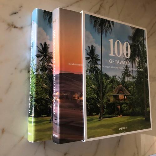 100 Getaways Taschen 2x koffietafelboek, Boeken, Kunst en Cultuur | Fotografie en Design, Zo goed als nieuw, Overige onderwerpen