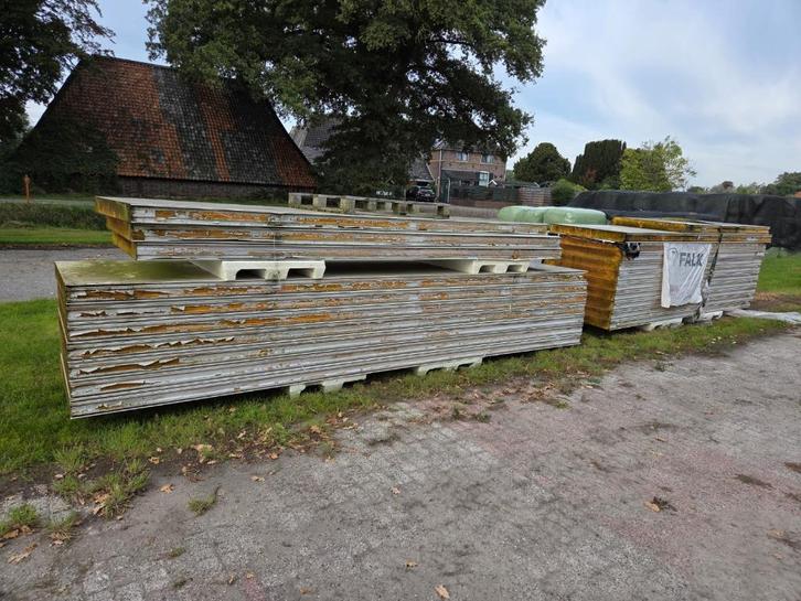 Restpartij Sandwichpanelen 120mm dik, Doe-het-zelf en Verbouw, Platen en Panelen, Ophalen
