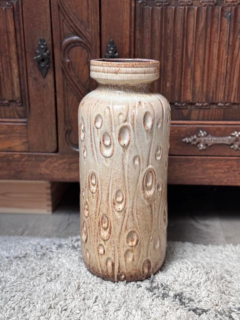 West-Germany vaas lengte 40 cm, Antiek en Kunst, Ophalen