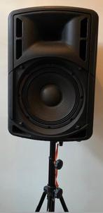 Skytec RC12A powerd box 300watt + stands en microfoon, Muziek en Instrumenten, Versterkers | Keyboard, Monitor en PA, Ophalen