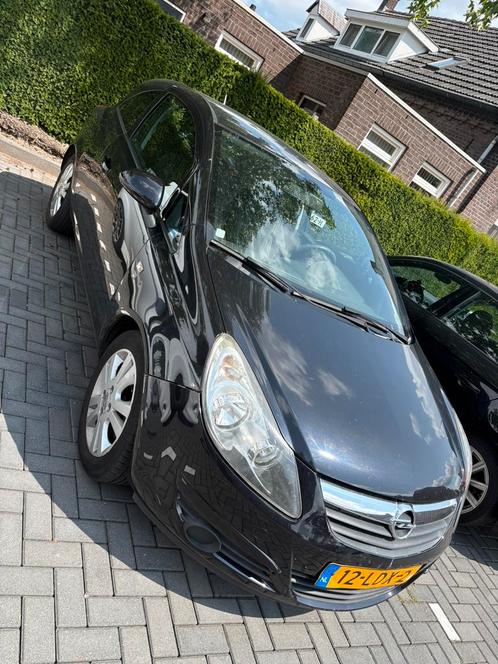Opel Corsa 1.2 16V 3D 2010 Zwart, Auto's, Opel, Particulier, Corsa, Benzine, B, Hatchback, Handgeschakeld, Origineel Nederlands