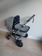 Bugaboo Cameleon 3 Grijs/Donkerblauw + evt Meerijdplankje, Gebruikt, Bugaboo, Verstelbare duwstang, Ophalen