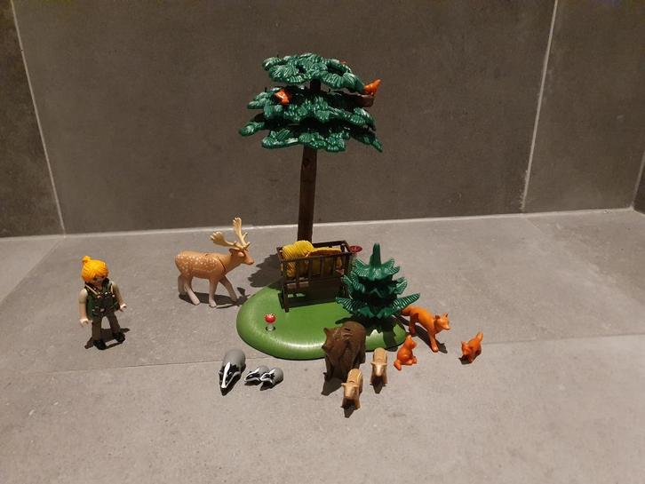 Playmobil 6815 bosdieren, Kinderen en Baby's, Speelgoed | Playmobil, Zo goed als nieuw, Complete set, Ophalen of Verzenden
