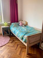 Flexa 1-persoonsbed whitewash + nachtkastje, Ophalen, Gebruikt, 90 cm, Eenpersoons