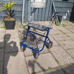 Degelijke opklapbare rollator met mandje en plateau., Ophalen, Zo goed als nieuw