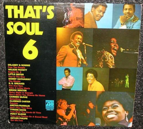 That’s Soul 6 – Diverse Artiesten 1970 LP519, Cd's en Dvd's, Vinyl | Verzamelalbums, Overige genres, Overige formaten, Ophalen of Verzenden