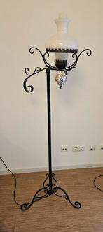 OUDTENTIEKE DELFTSBLAUWE STAANDE LAMP, Ophalen of Verzenden, 150 tot 200 cm