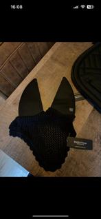 Equestrian Stockholm modern black clean padded oornetje, Ophalen of Verzenden, Dressuur