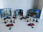 2 x Lego City Starter (dubbele set) waterscooter & politie, Ophalen of Verzenden, Gebruikt, Complete set, Lego