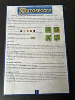 Carcassonne instructies / handleiding, Vijf spelers of meer, Ophalen of Verzenden, Gebruikt, 999 Games b.v.