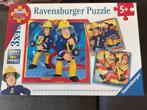 Puzzel brandweerman Sam 5+ - 3x 49 stukjes, Ophalen of Verzenden, 10 tot 50 stukjes, Zo goed als nieuw