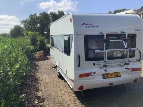 Caravan   Hobby  460 HL, Caravans en Kamperen, Caravans, Particulier, tot en met 4, 1000 - 1250 kg, Overige, Hobby, Dwarsbed, 2 aparte bedden