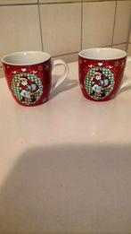 2 Grote Kerstmokken van Albert Heijn - Nieuw, Huis en Inrichting, Nieuw, Ophalen of Verzenden, Overige stijlen, Kop(pen) en/of Schotel(s)