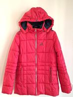 Casual dames doorgestikte rode jas., Verzenden, Zo goed als nieuw, Maat 36 (S), Rood