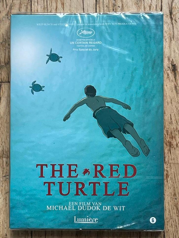 The Red Turtle DVD - Nieuw in verpakking, Cd's en Dvd's, Dvd's | Actie, Nieuw in verpakking, Overige genres, Alle leeftijden, Ophalen of Verzenden