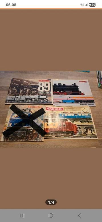 Marklin catalogi  beschikbaar voor biedingen