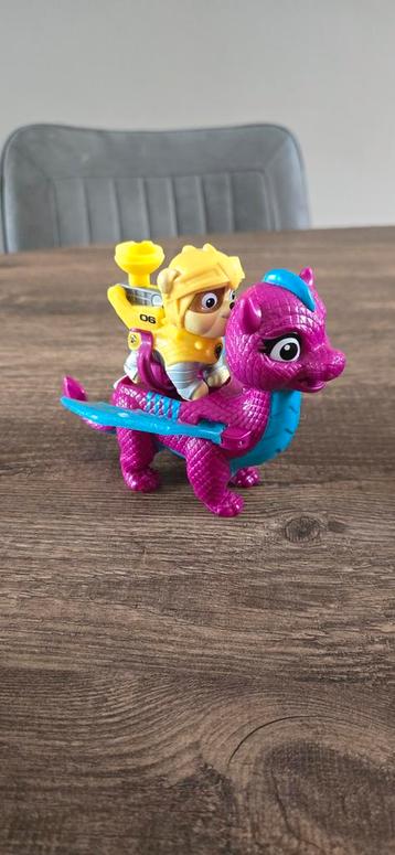 Paw Patrol Rubble & Draak Blizzie beschikbaar voor biedingen