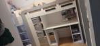 Hoogslaper met bureau en kast, Ophalen, Gebruikt, Eenpersoons, 90 cm