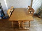 eethoek, Huis en Inrichting, Ophalen, Gebruikt, 100 tot 150 cm, Eikenhout