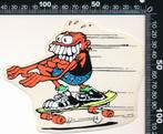 Sticker: Cartoon - Skateboard, Verzamelen, Stickers, Ophalen of Verzenden, Zo goed als nieuw, Strip of Tekenfilm